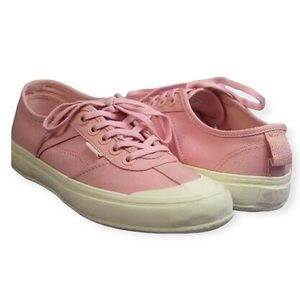 VANS | Evader Powder Pink Low Top Canvas Skate Sneakers